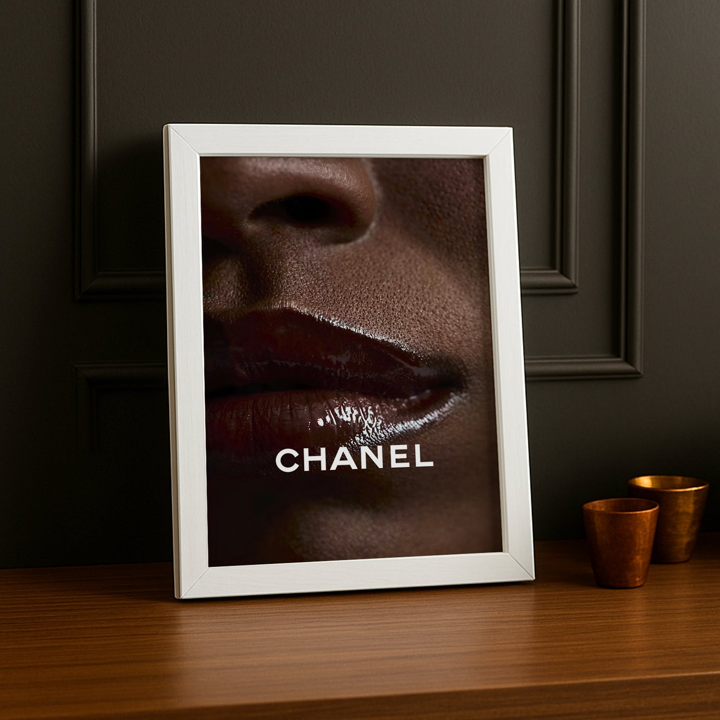 Poster Photo Chanel - Lips