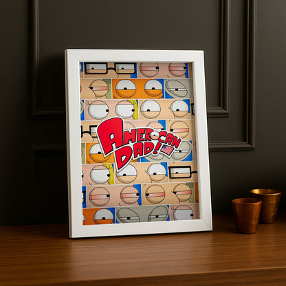 Cadre Photo American Dad - Eyes