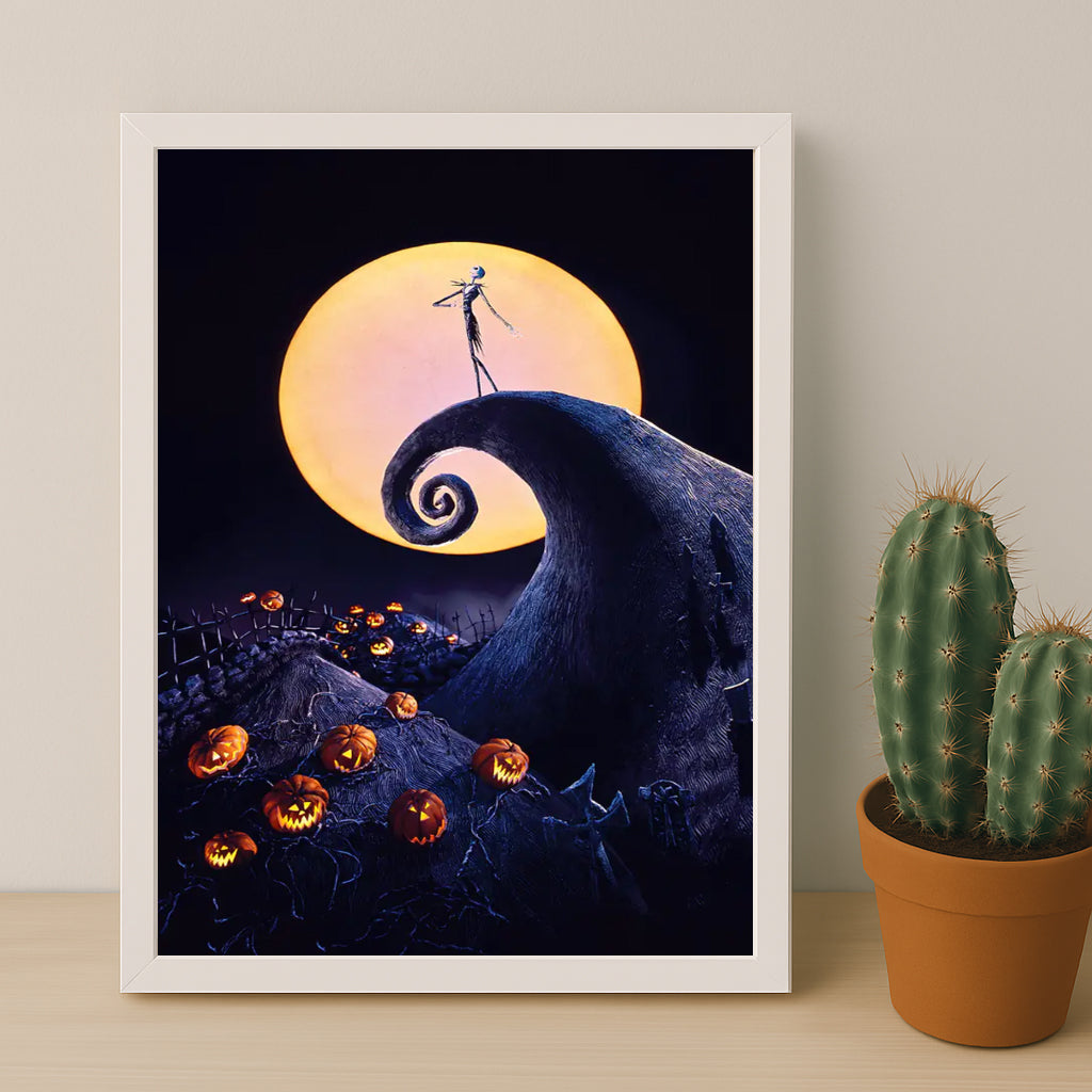 Poster Halloween - Lune