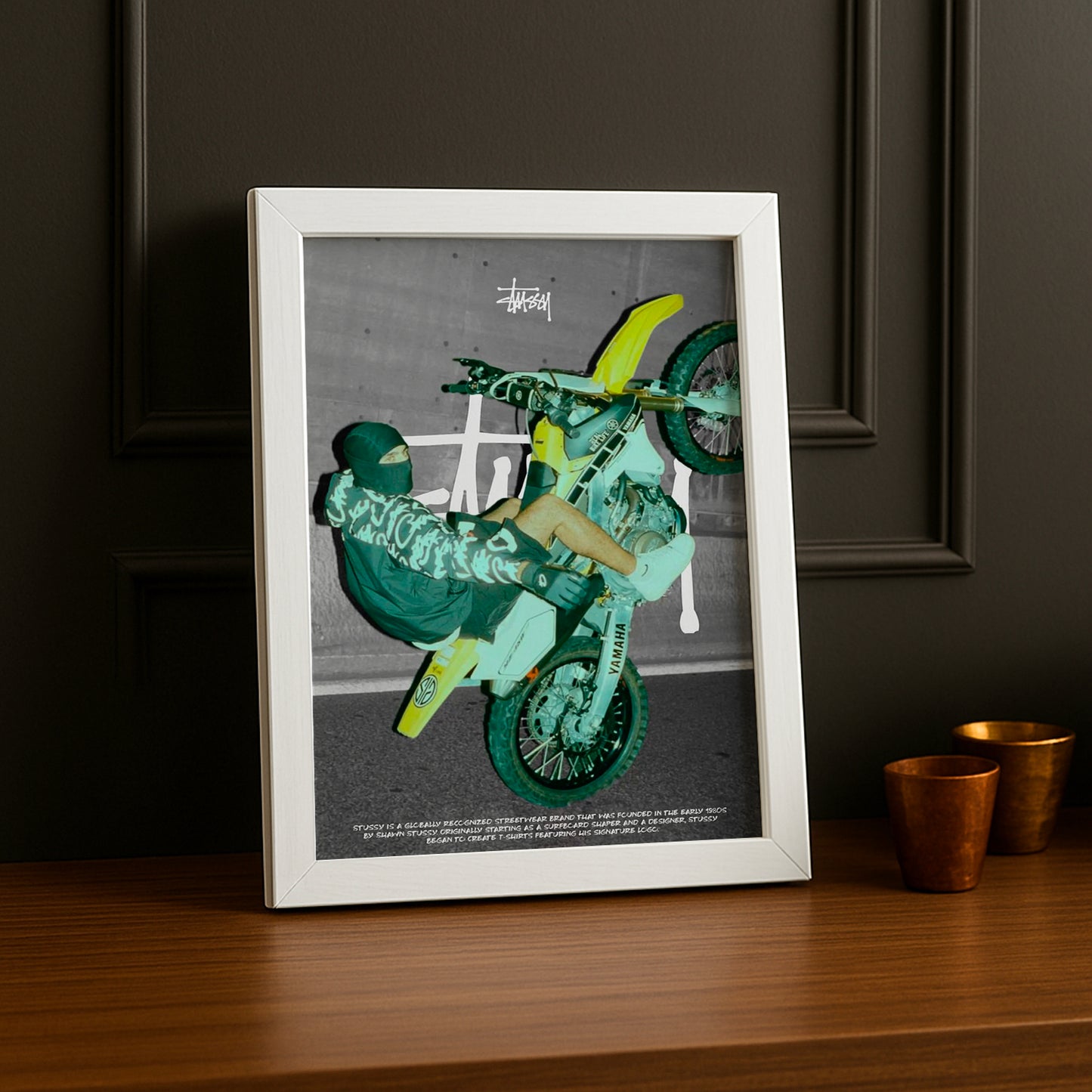 Stüssy Cross - Poster