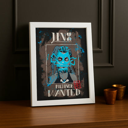Cadre photo Jinx Pink Arcane