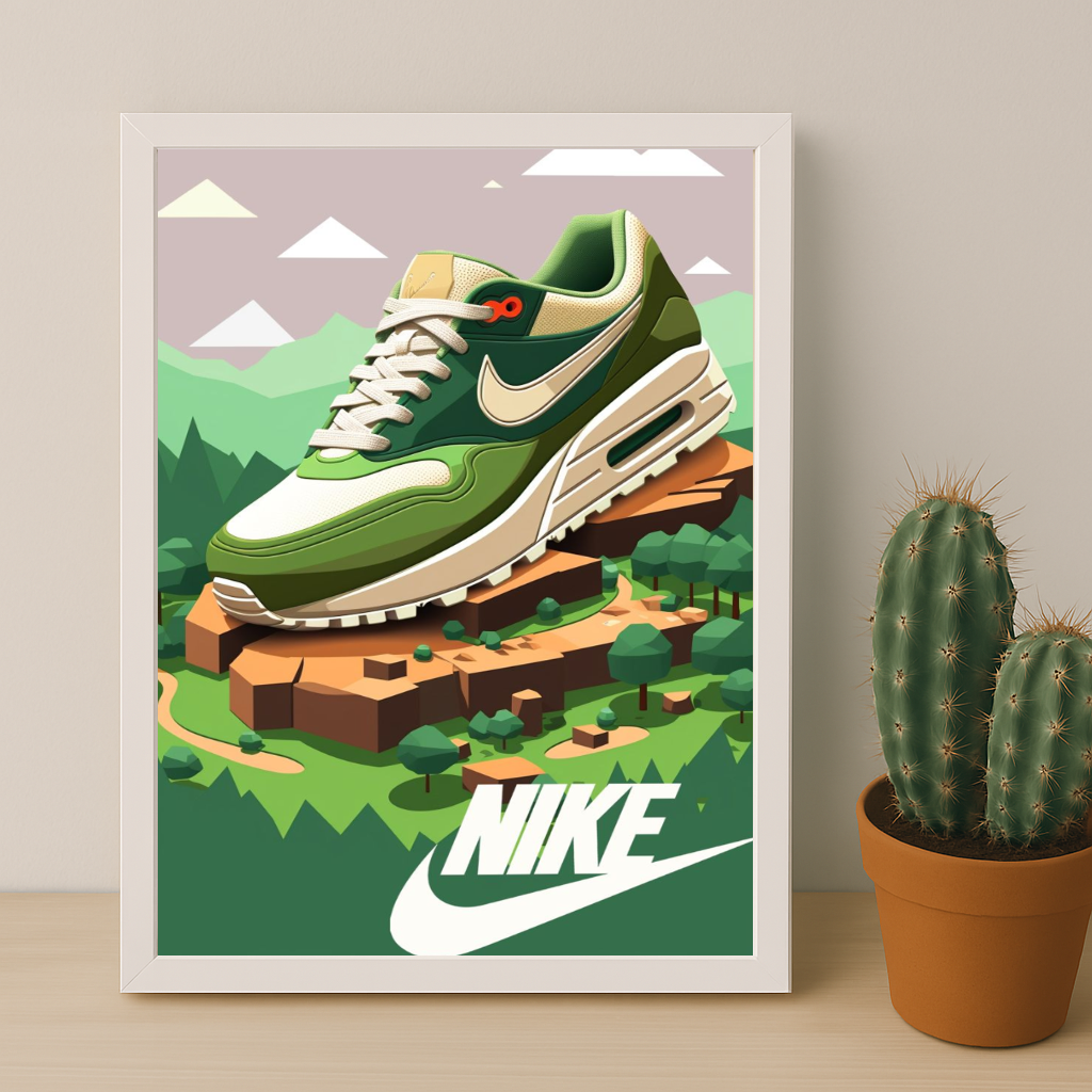 Poster Nike Air Max Green