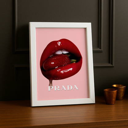 Cadre Photo Prada - Lips