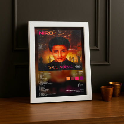 Cadre photo Album Musicaux - Sale Môme de Niro
