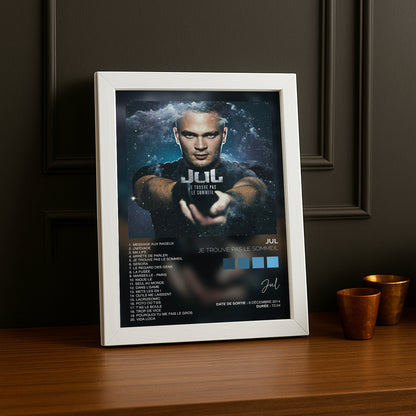 Poster Jul - Album Je trouve pas le sommeil