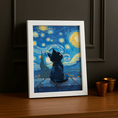 Cadre Photo Chat - Chaton