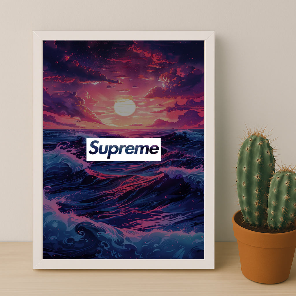 Cadre photo Supreme - Couché du soleil