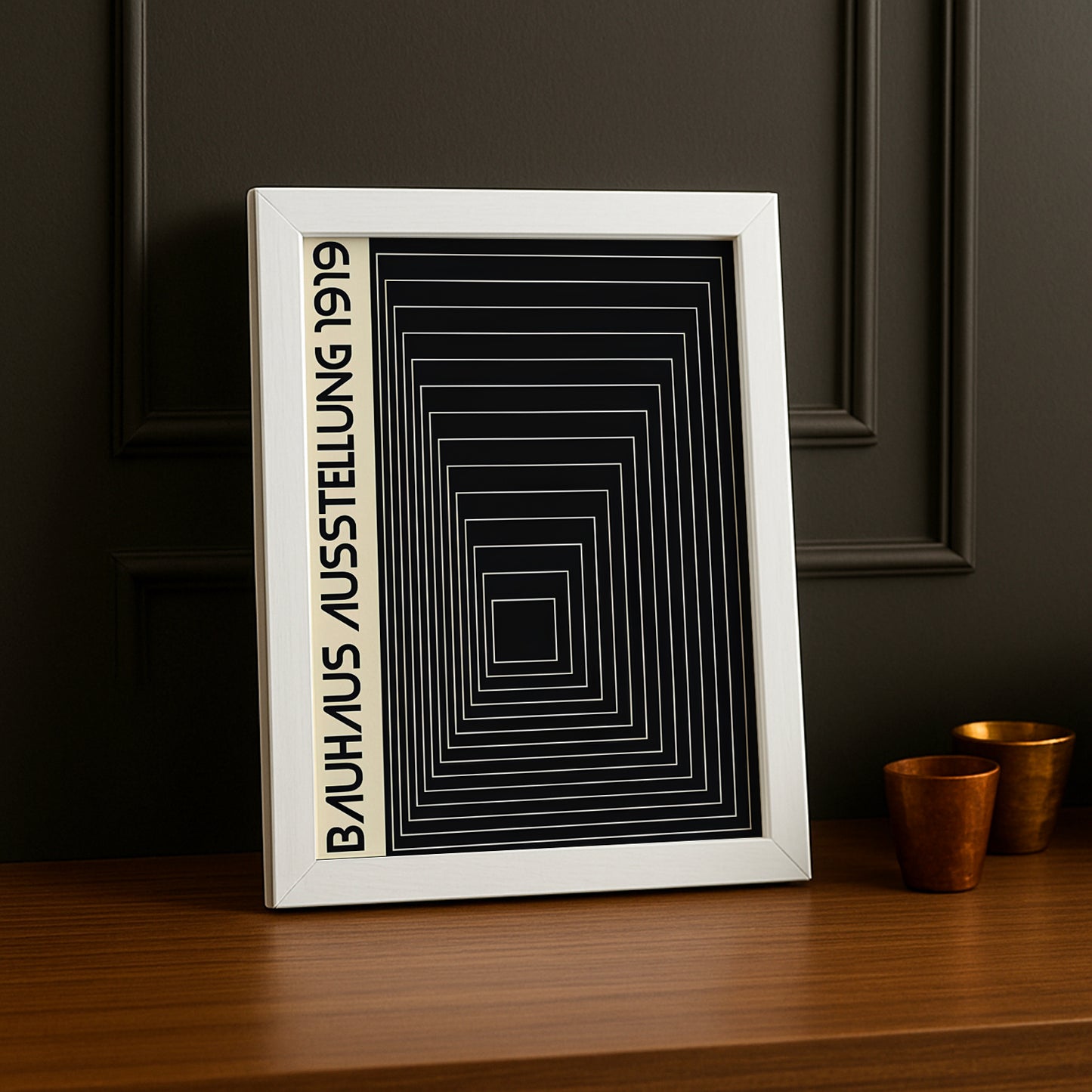 Cadre photo Bauhaus Ausstellung 1919