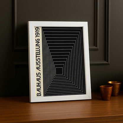 Cadre photo Bauhaus Ausstellung 1919