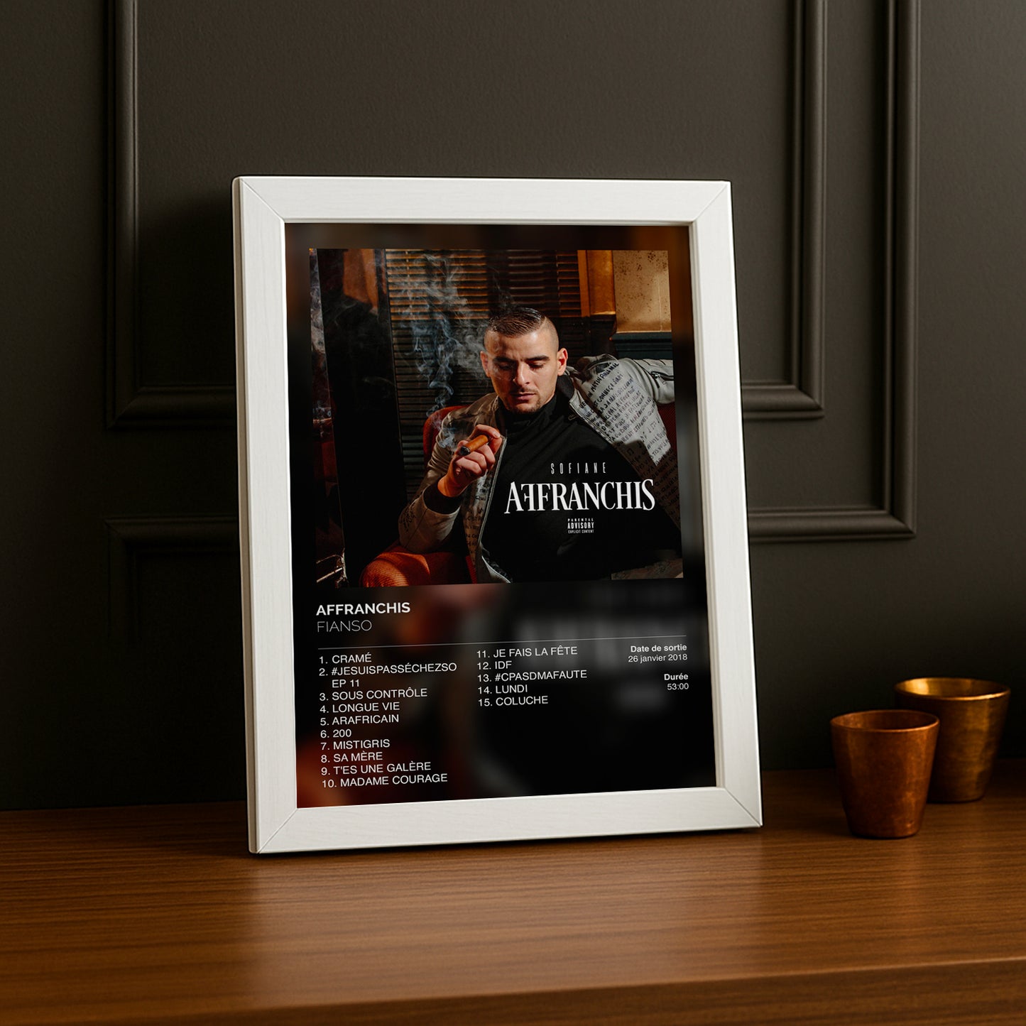 Cadre photo Affranchis Fianso