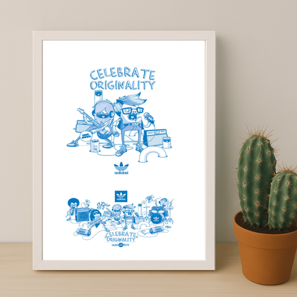 Cadre photo Adidas - Celebrate Originality
