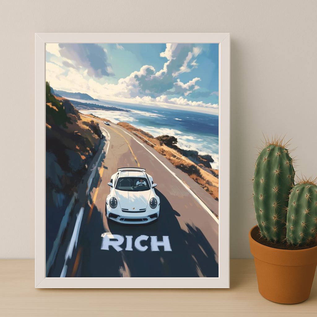 Porsche 911 - Poster