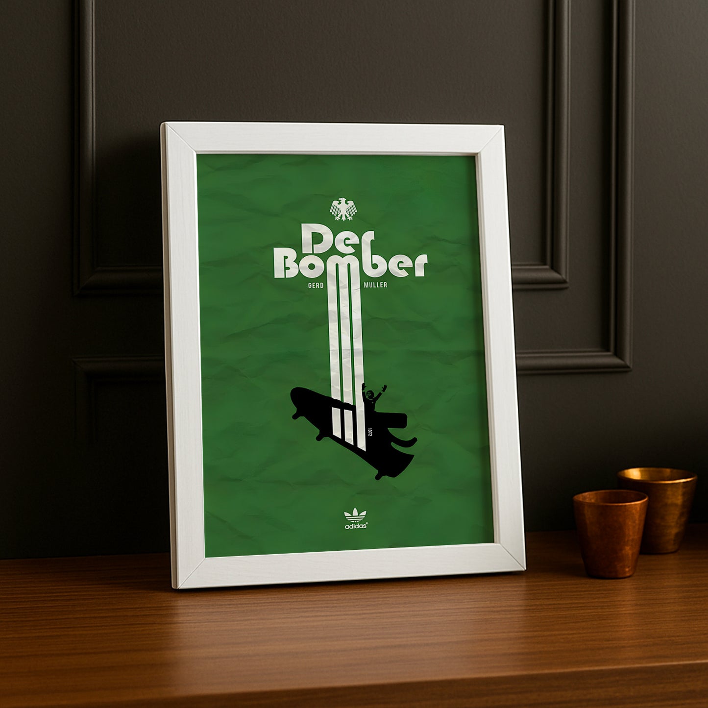 Cadre photo Adidas - Gerd Muller