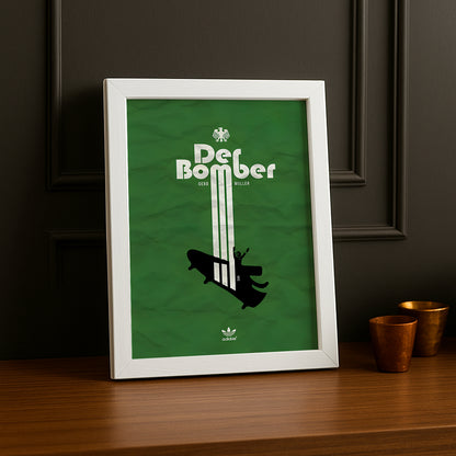 Cadre photo Adidas - Gerd Muller