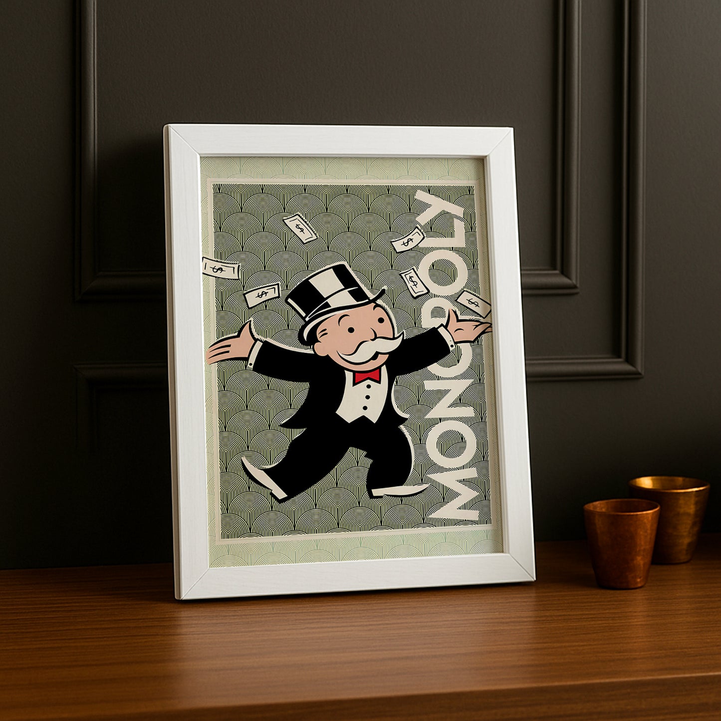 Monopoly Vert - Cadre photo