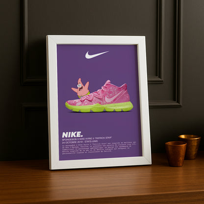 Spongebob x Nike Kyrie 5 Patrick Star Fotorahmen 