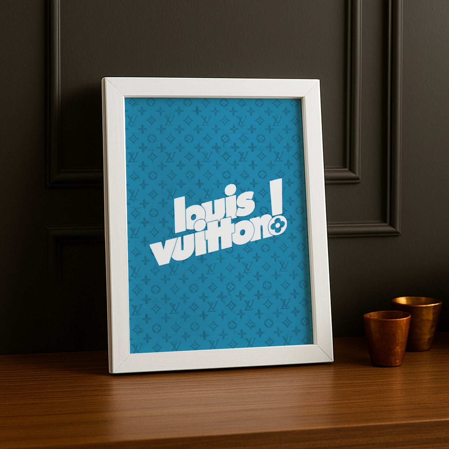 Cadre photo Louis Vuitton Blue