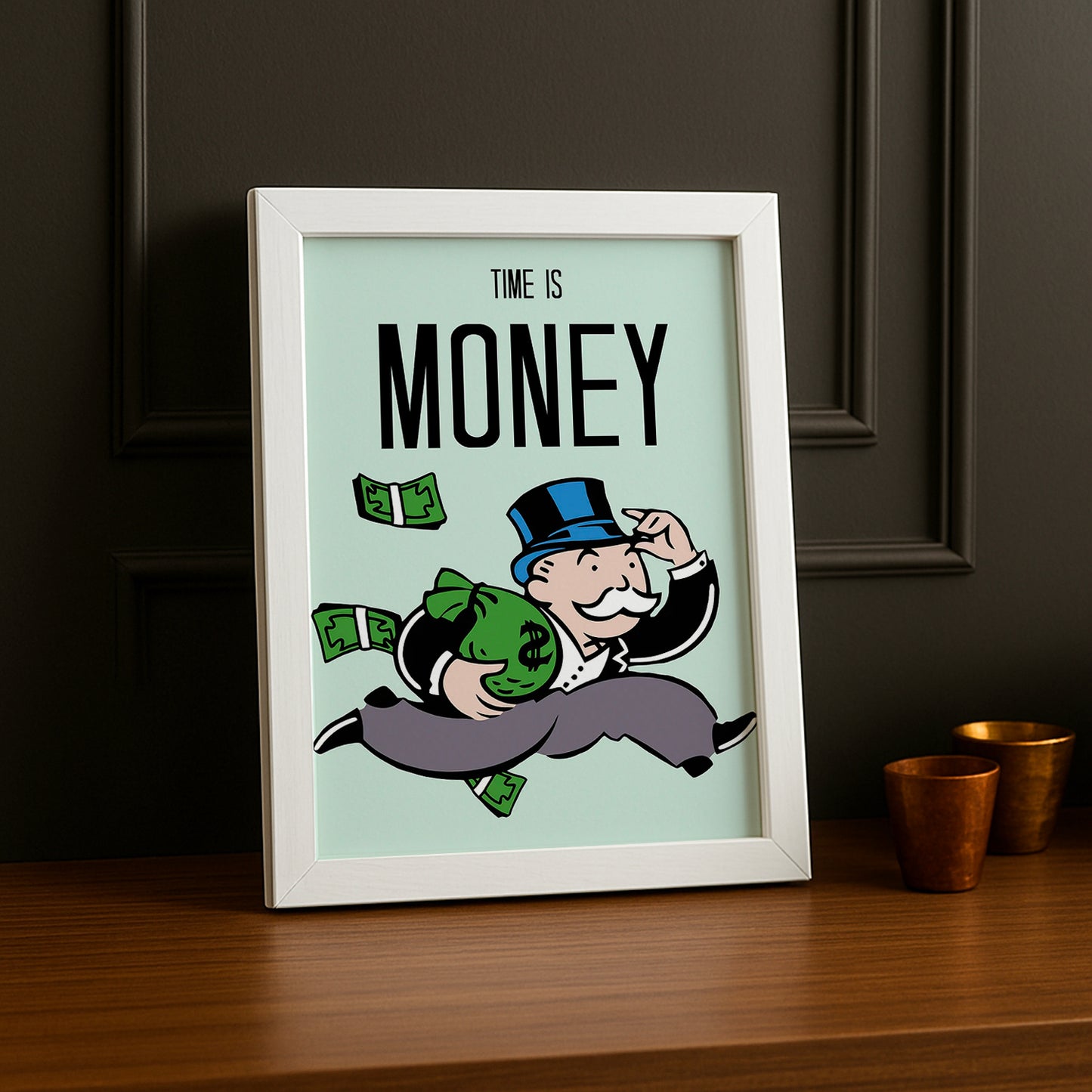 Monopoly Times is Money - Cadre photo