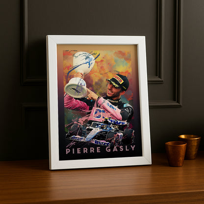 Cadre photo Pierre Gasly Formule 1
