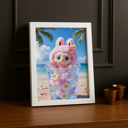 Poster Labubu - Gobelet