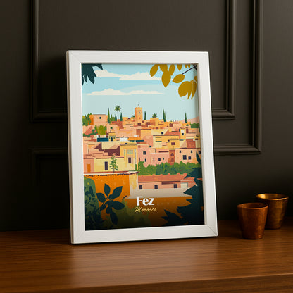 Fez Maroc - Poster