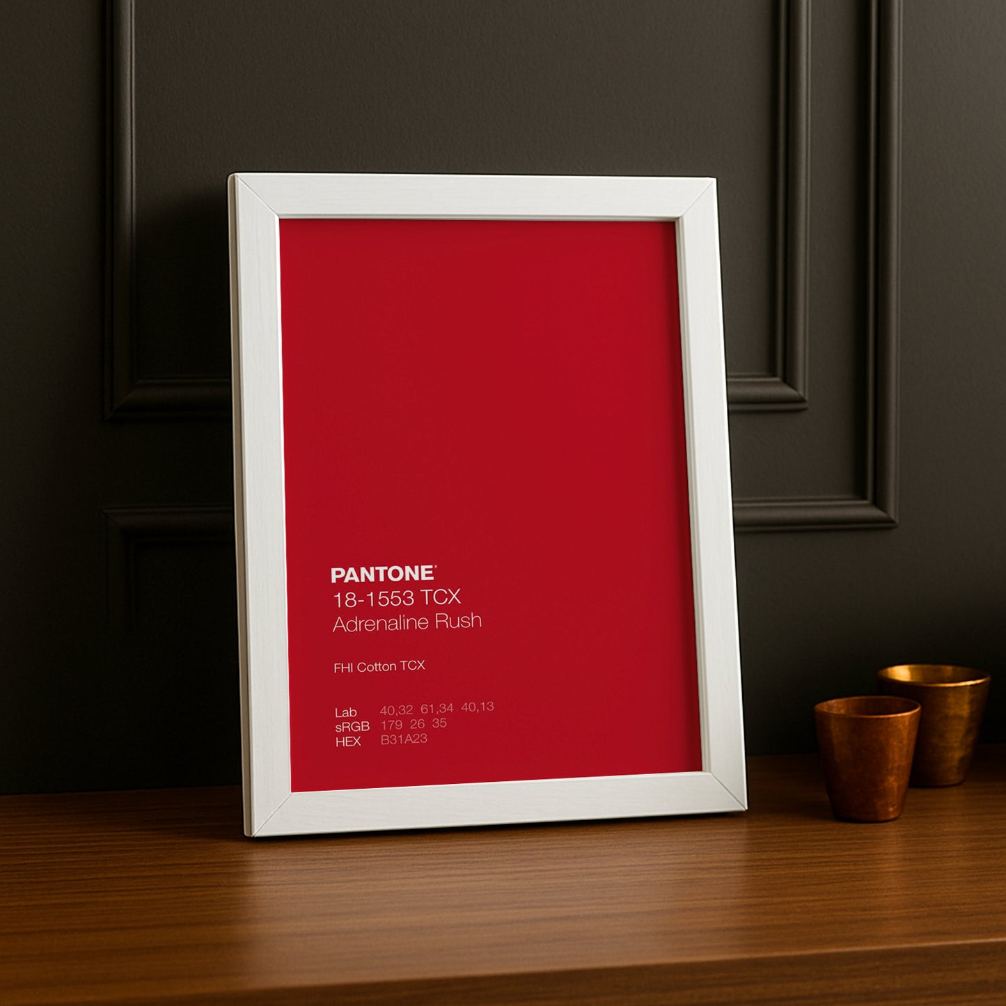 Cadre Photo Pantone - Adrenaline Rush