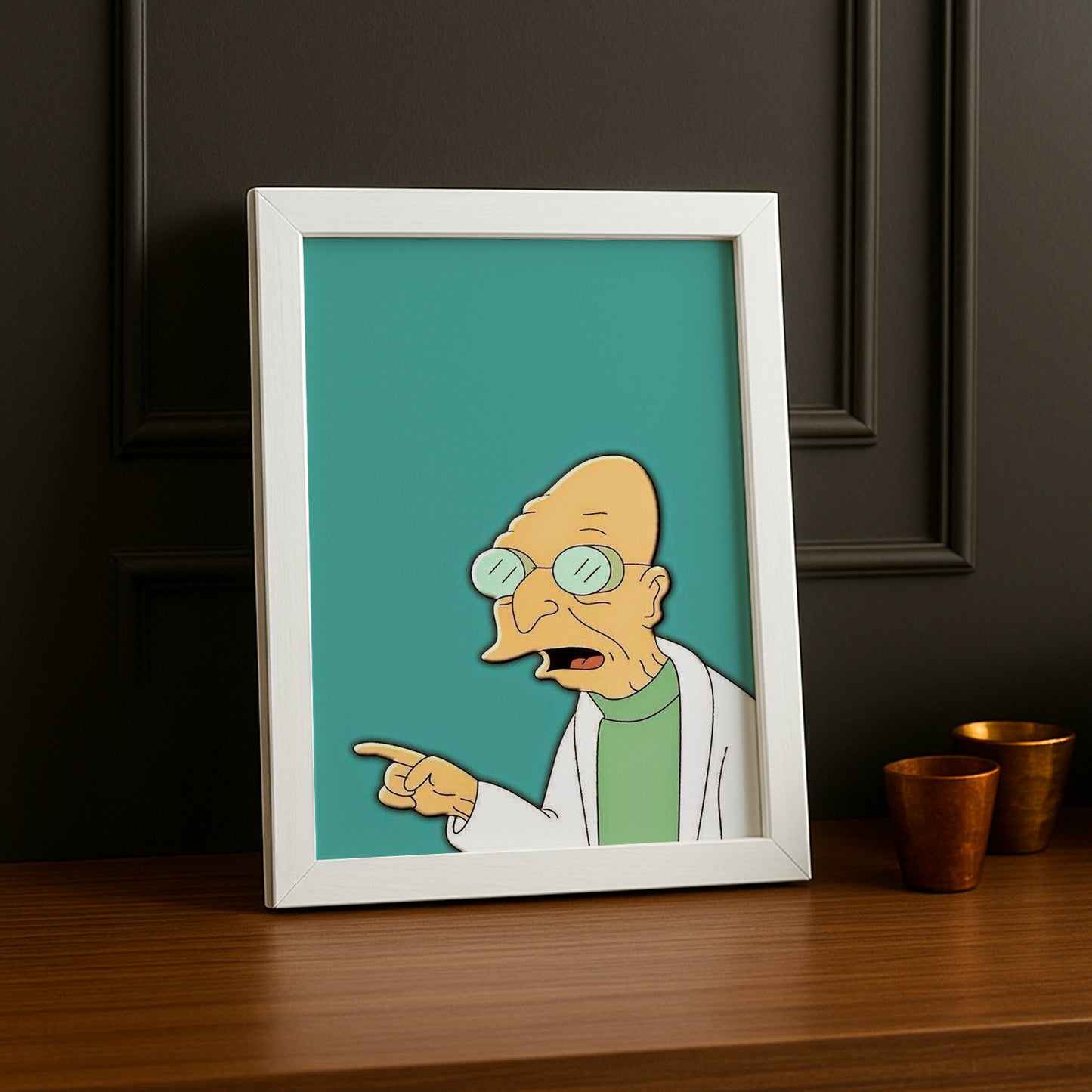 Cadre Photo Futurama - Professeur