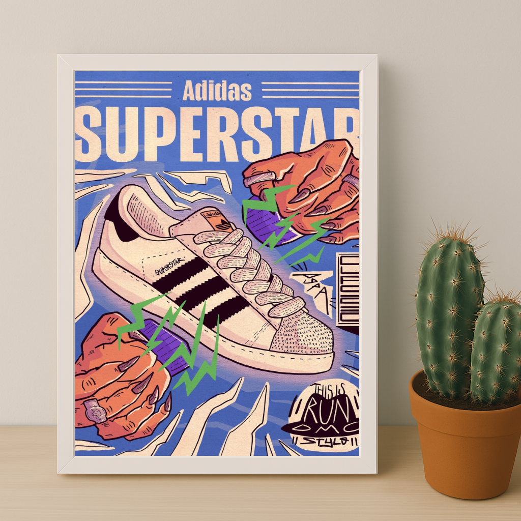 Cadre photo Adidas - Superstar
