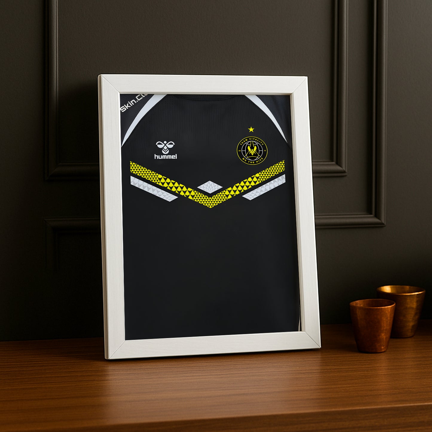 Cadre photo Team Vitality maillot noir