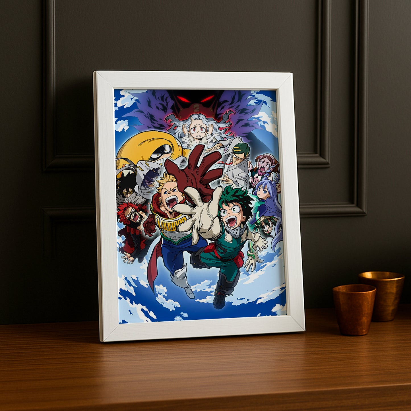 Cadre Photo My Hero Academia - Team