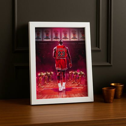 Cadre photo de Michael Jordan Basketball