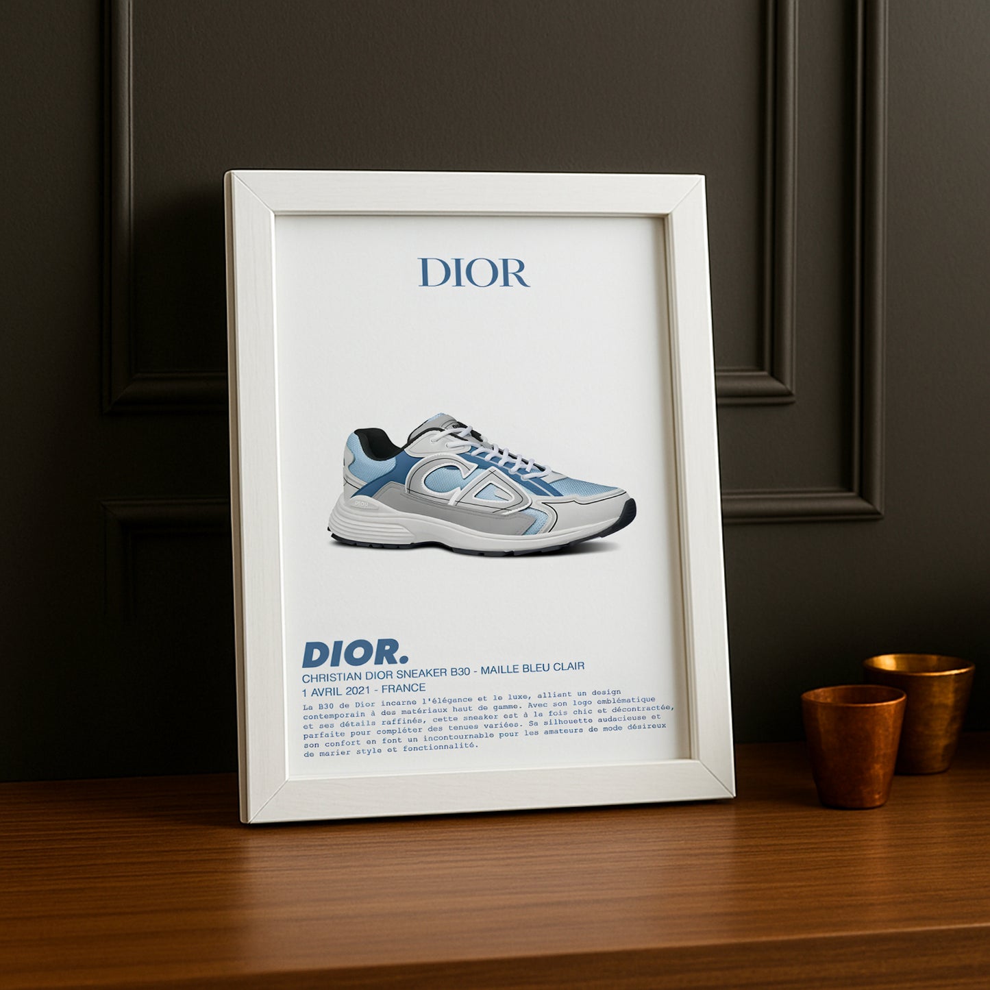 Cadre photo Dior B30 Sneaker