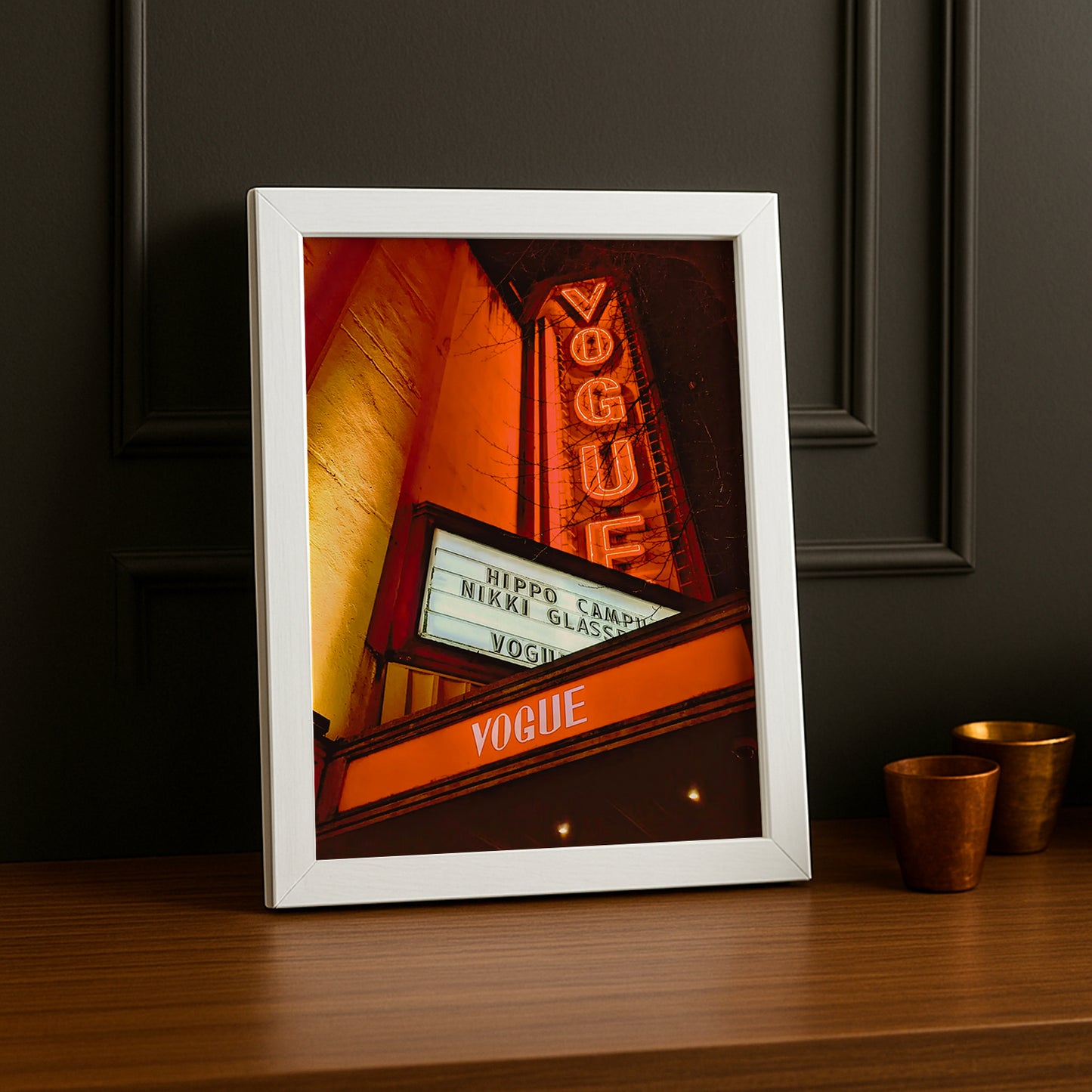 Poster Photo Vogue - Facade