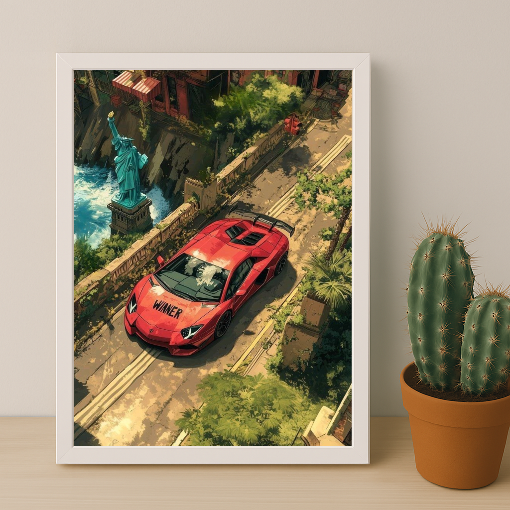 Lamborghini Aventador - Poster