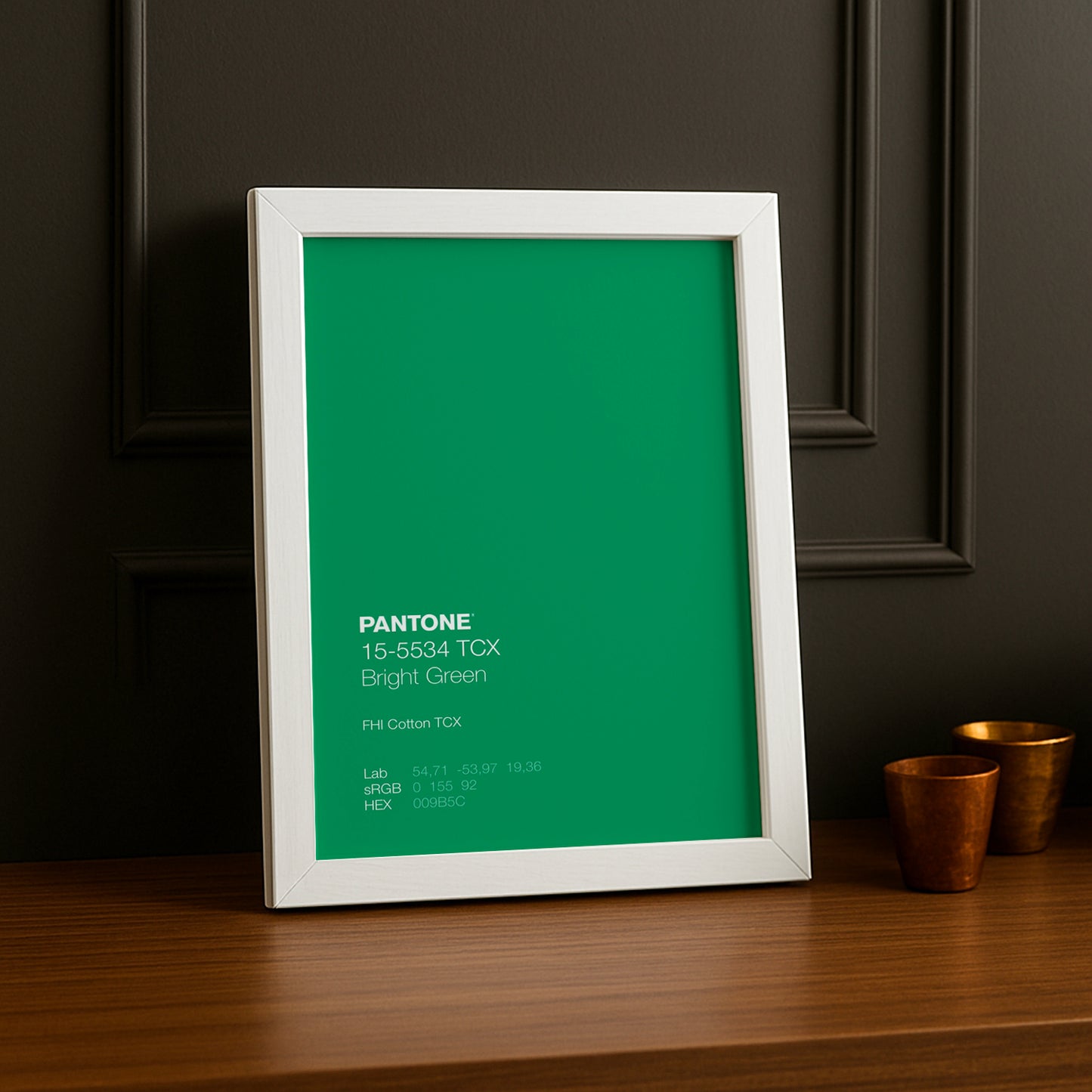 Cadre Photo Pantone - Bright Green