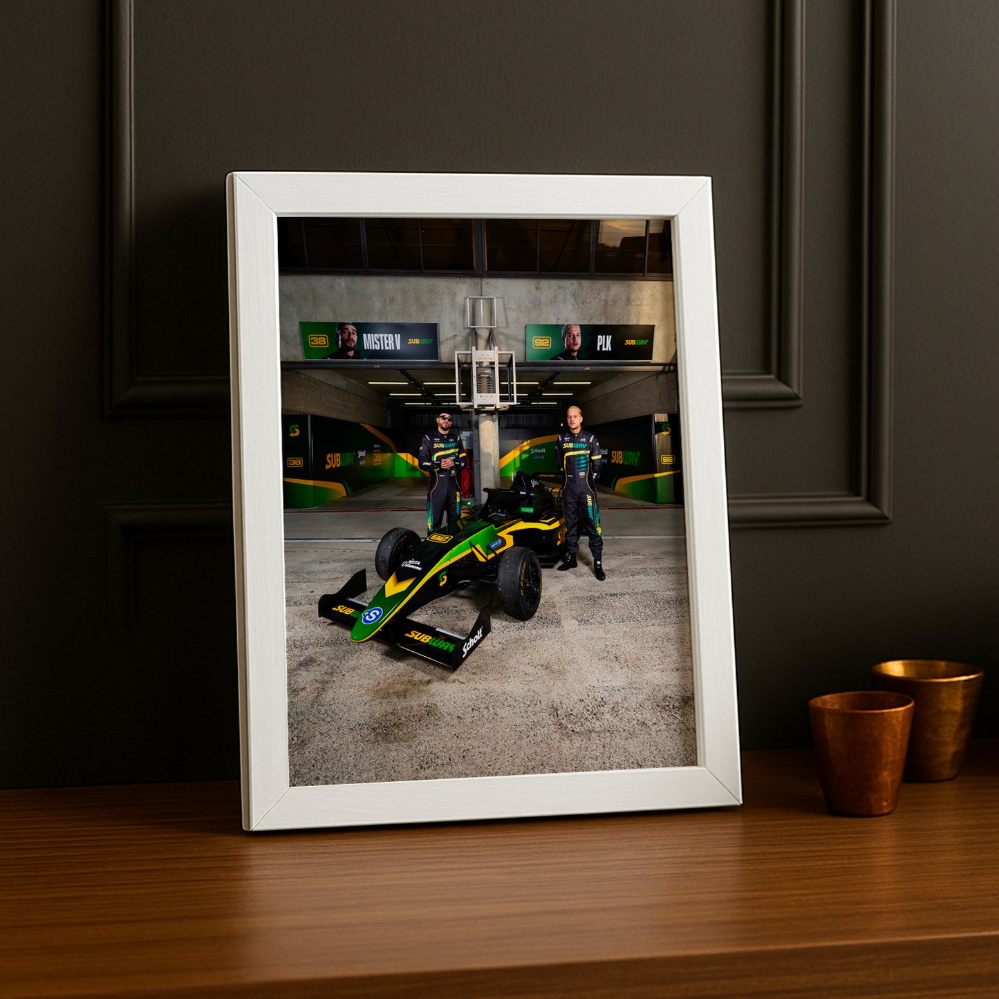 Poster encadrée GP Explorer - Écurie Subway Mister V x PLK