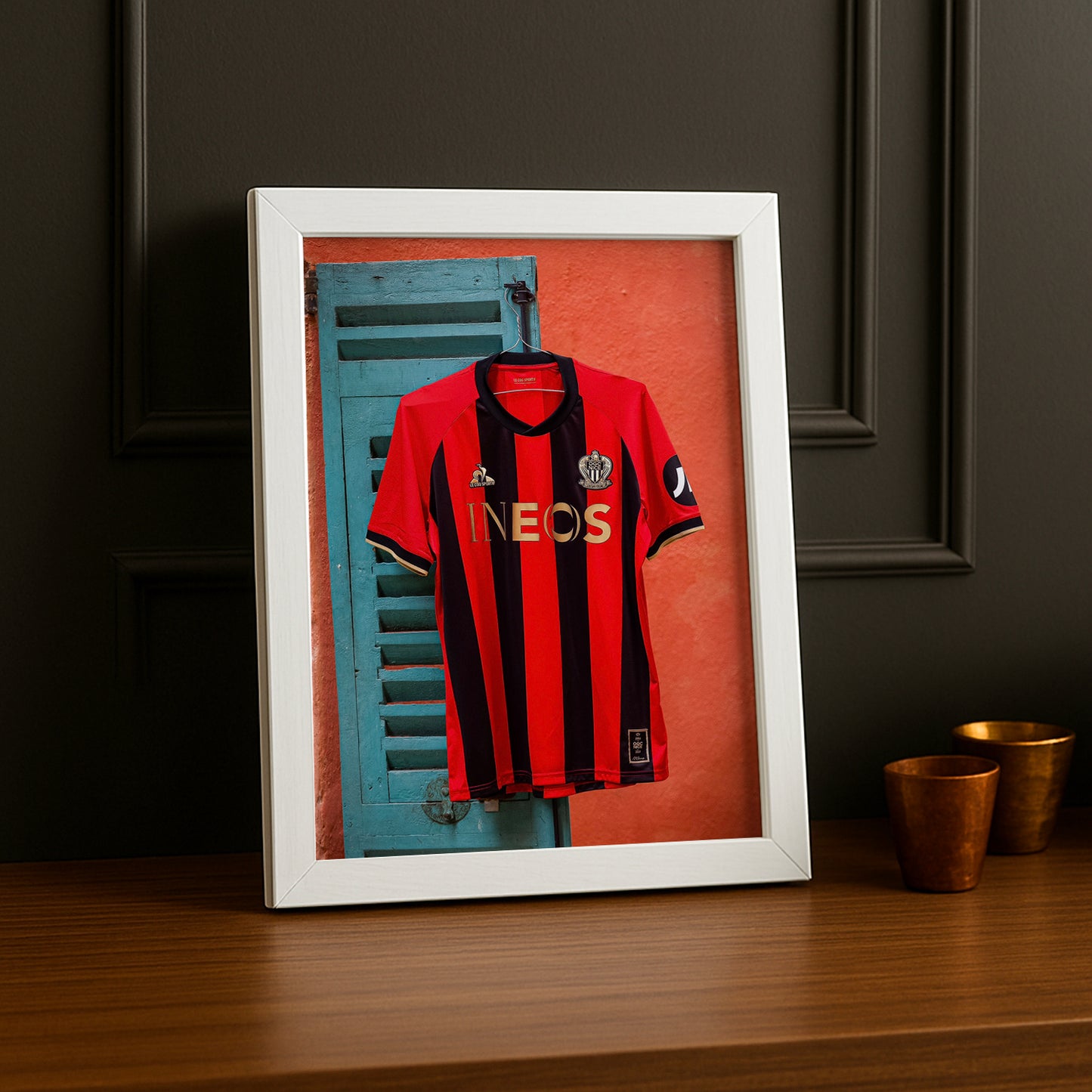 Cadre photo - Maillot OGC Nice 2026