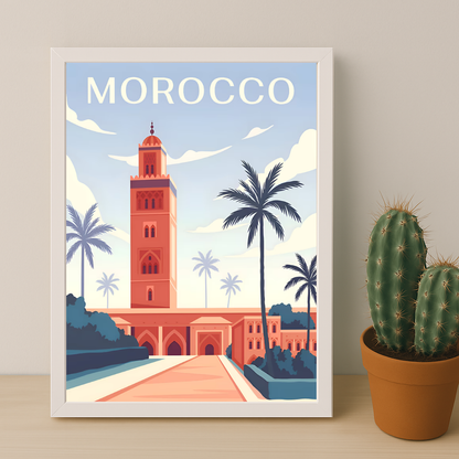 Maroc - Cadre photo