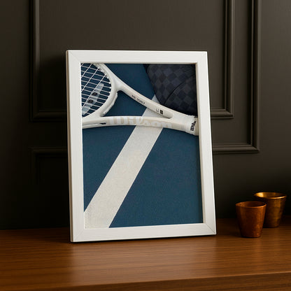 Cadre photo Tennis - Raquette Wilson