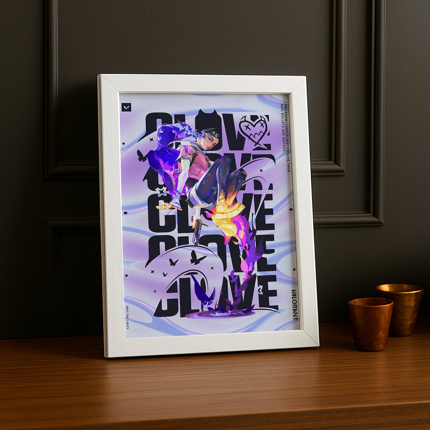 Cadre Photo Valorant - Clove