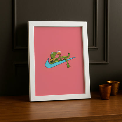 Poster Nike logo art
