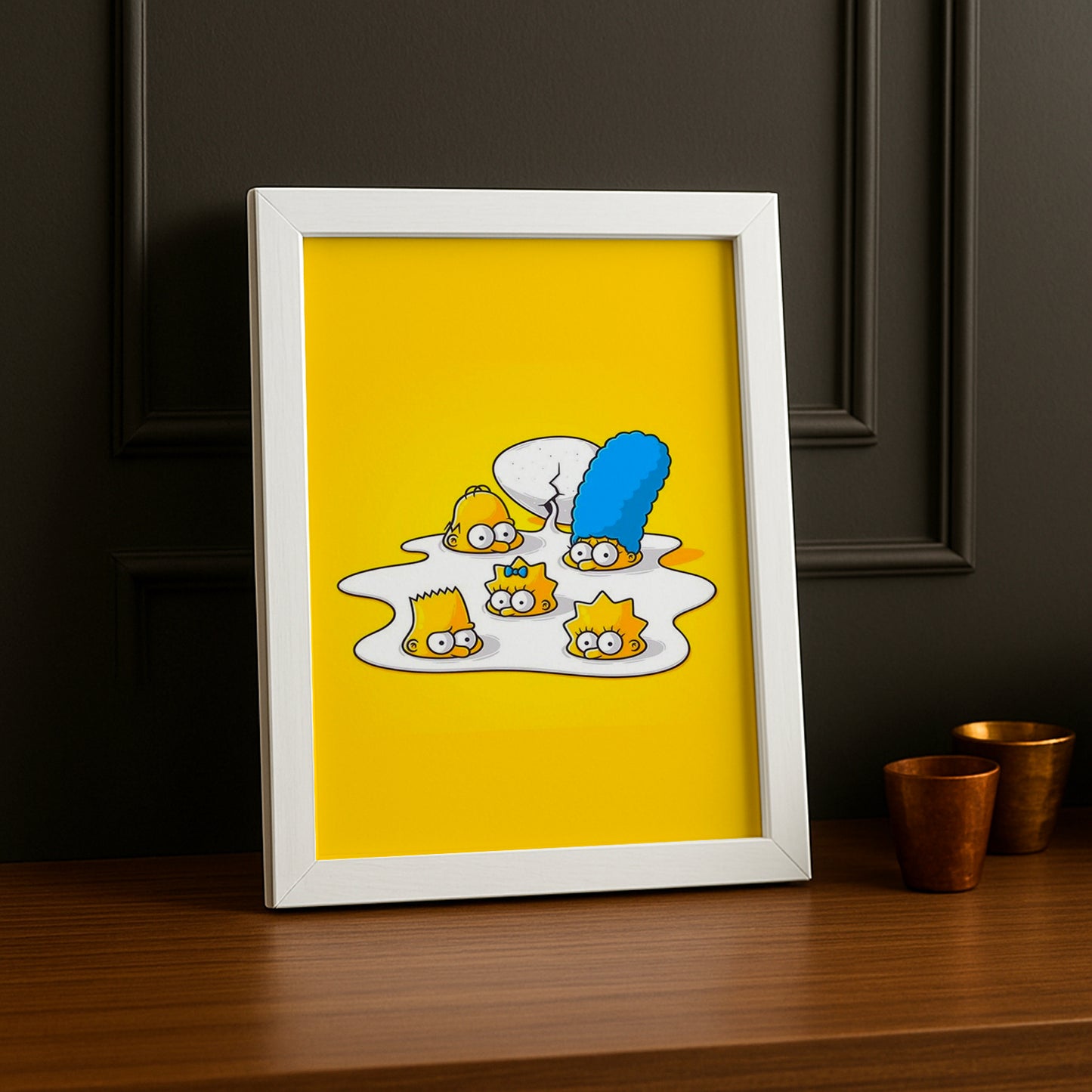 Cadre Photo Les Simpsons - Omelette