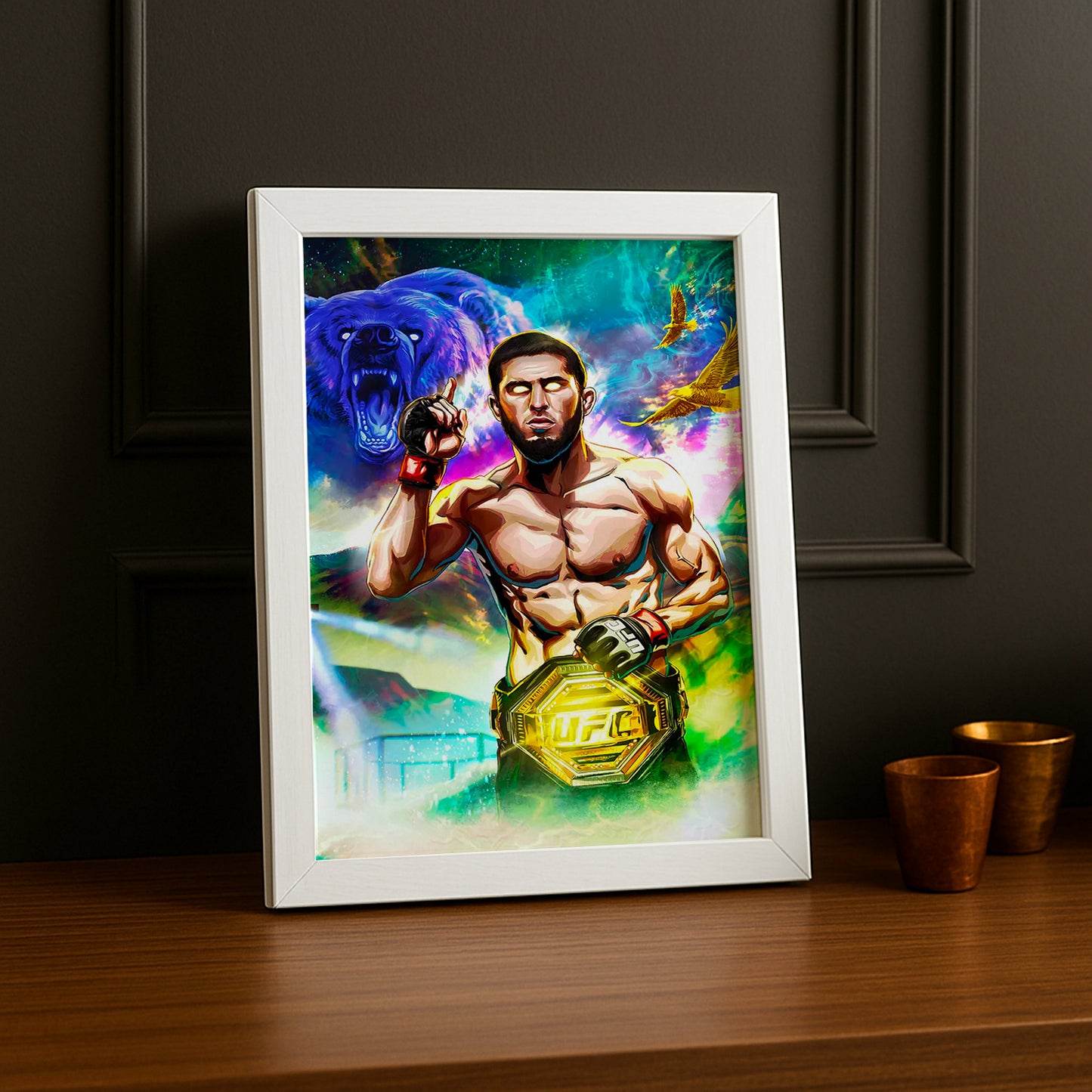 Cadre photo UFC - Islam Makhachev