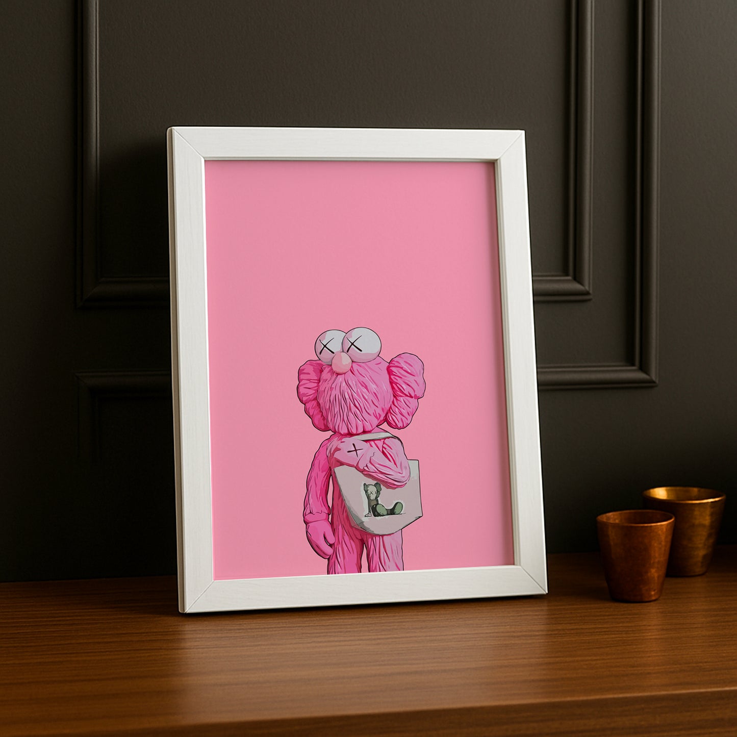 Poster Kaws sac de shopping