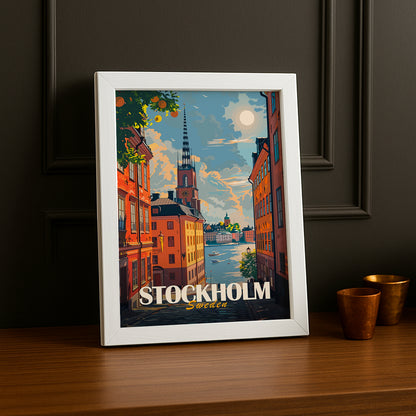 Cadre photo Stockholm Sweden