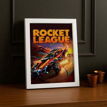 Cadre Photo Rocket League - Orange