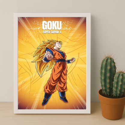 Poster Dragon Ball Z - Goku Super Saiyan 3