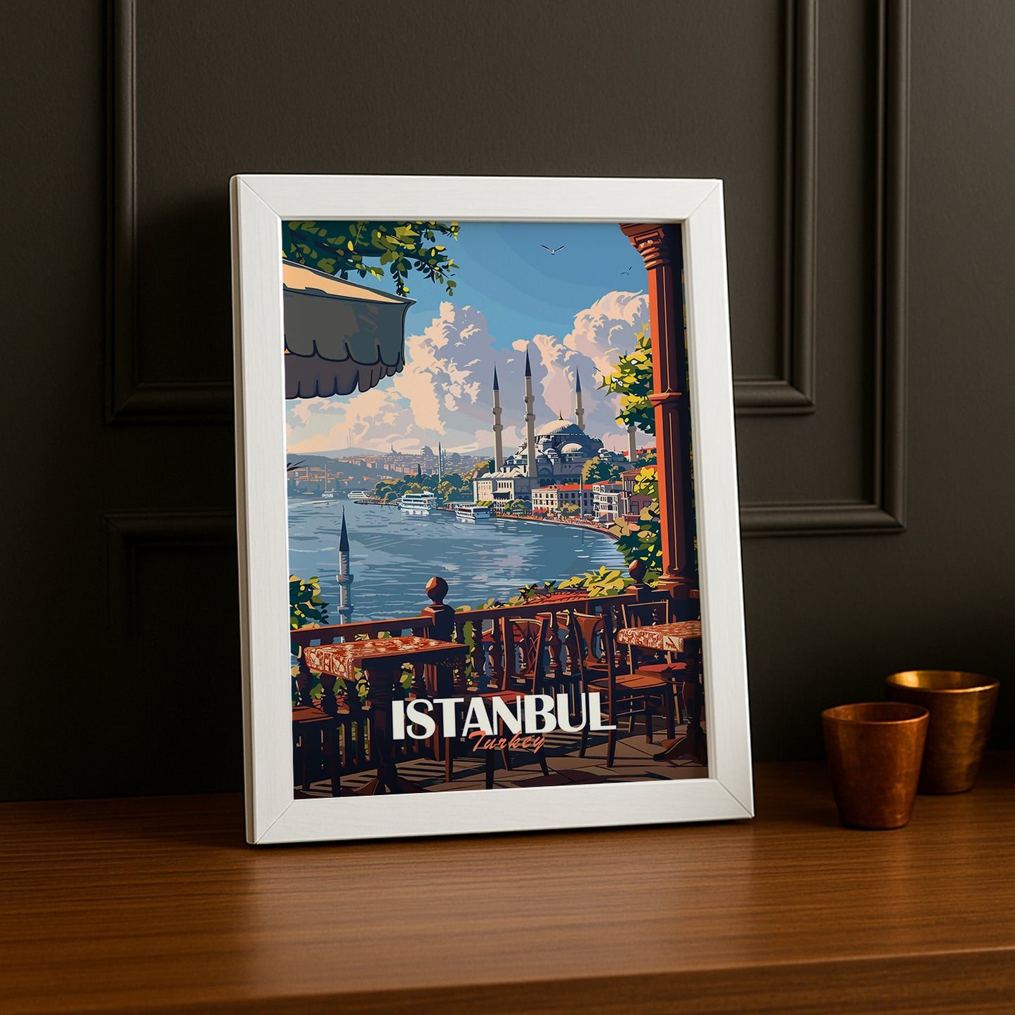 Cadre photo Istanbul Turkey