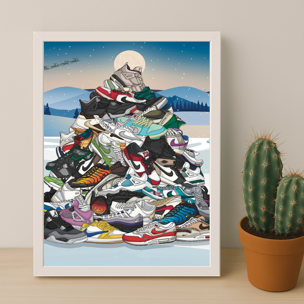 Poster Nike Sneakers Sapin