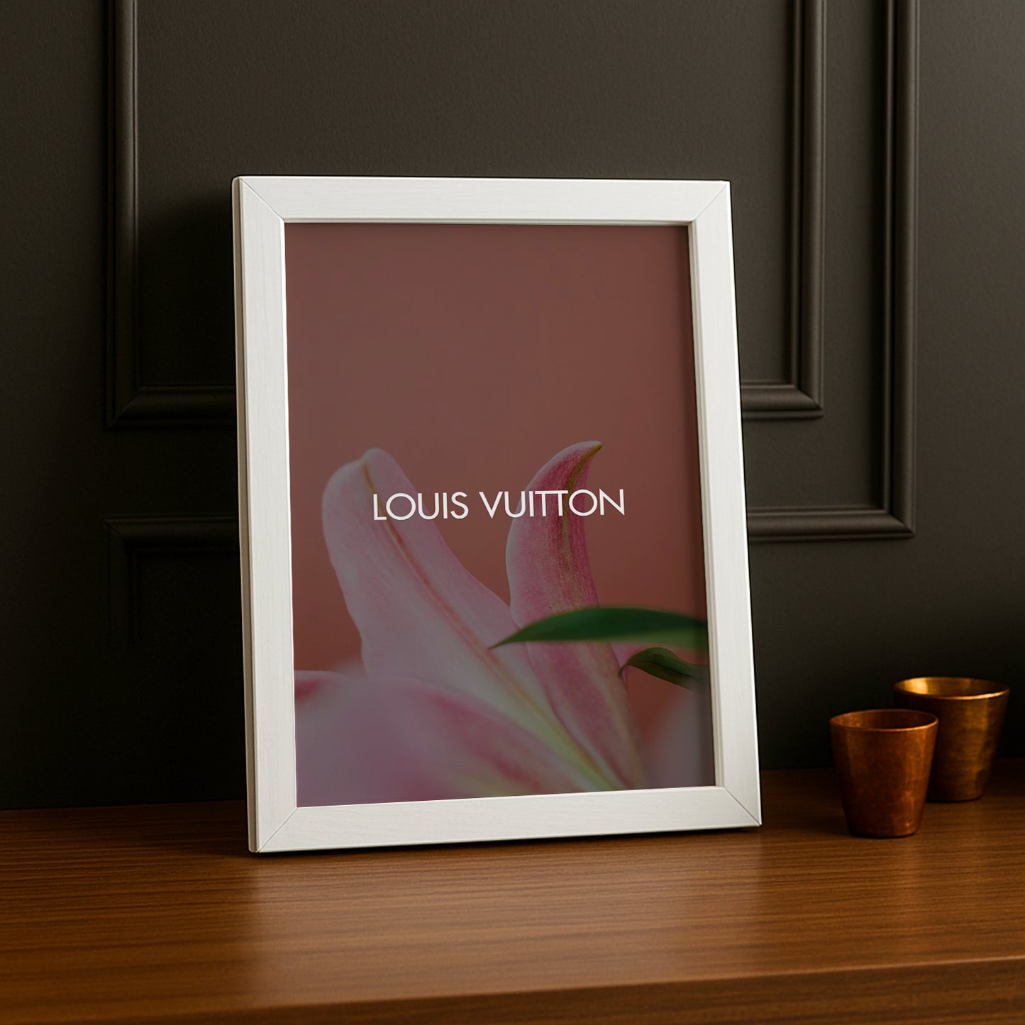 Cadre photo Louis Vuitton - Tulipe